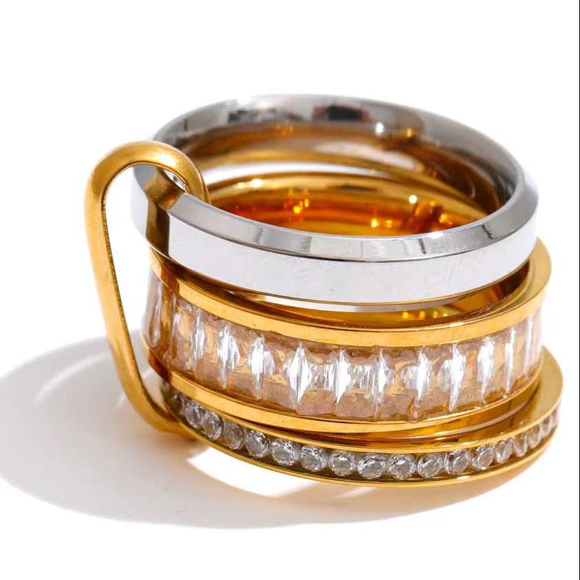 Kendra Emerald Luxe Rings