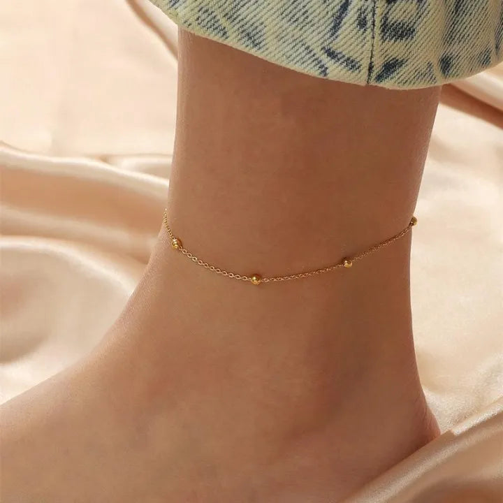 Beach Summer Simple Foot Jewelry Ankle Bracelet for Girls