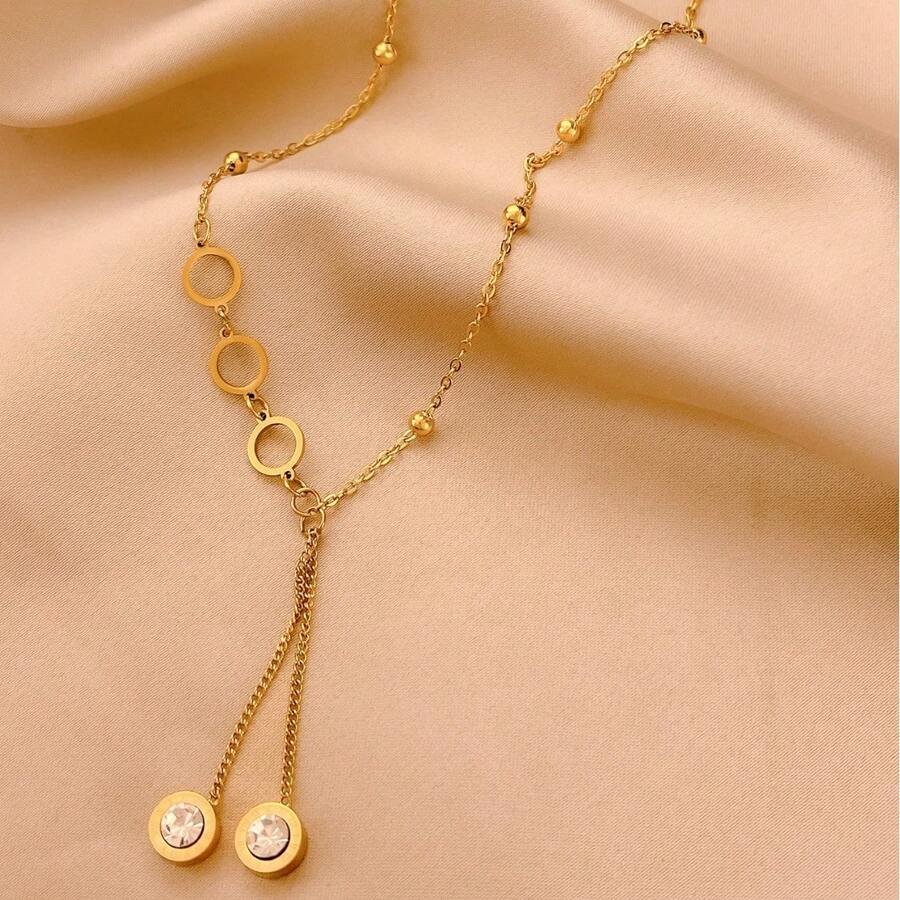 Golden Roman Elegant Minimalist Necklace