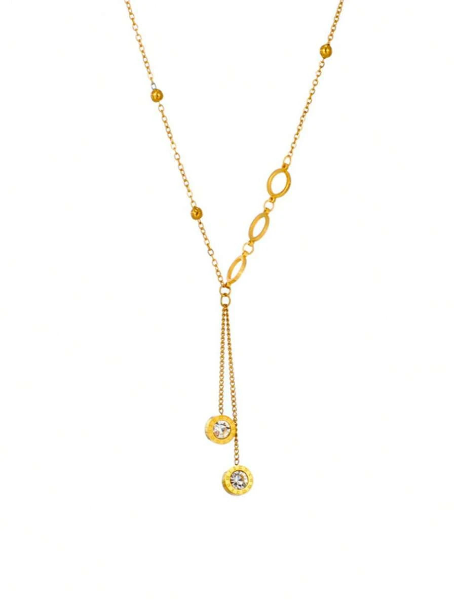 Golden Roman Elegant Minimalist Necklace