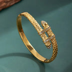 Rhinestone Checkered Arrow Bracelet