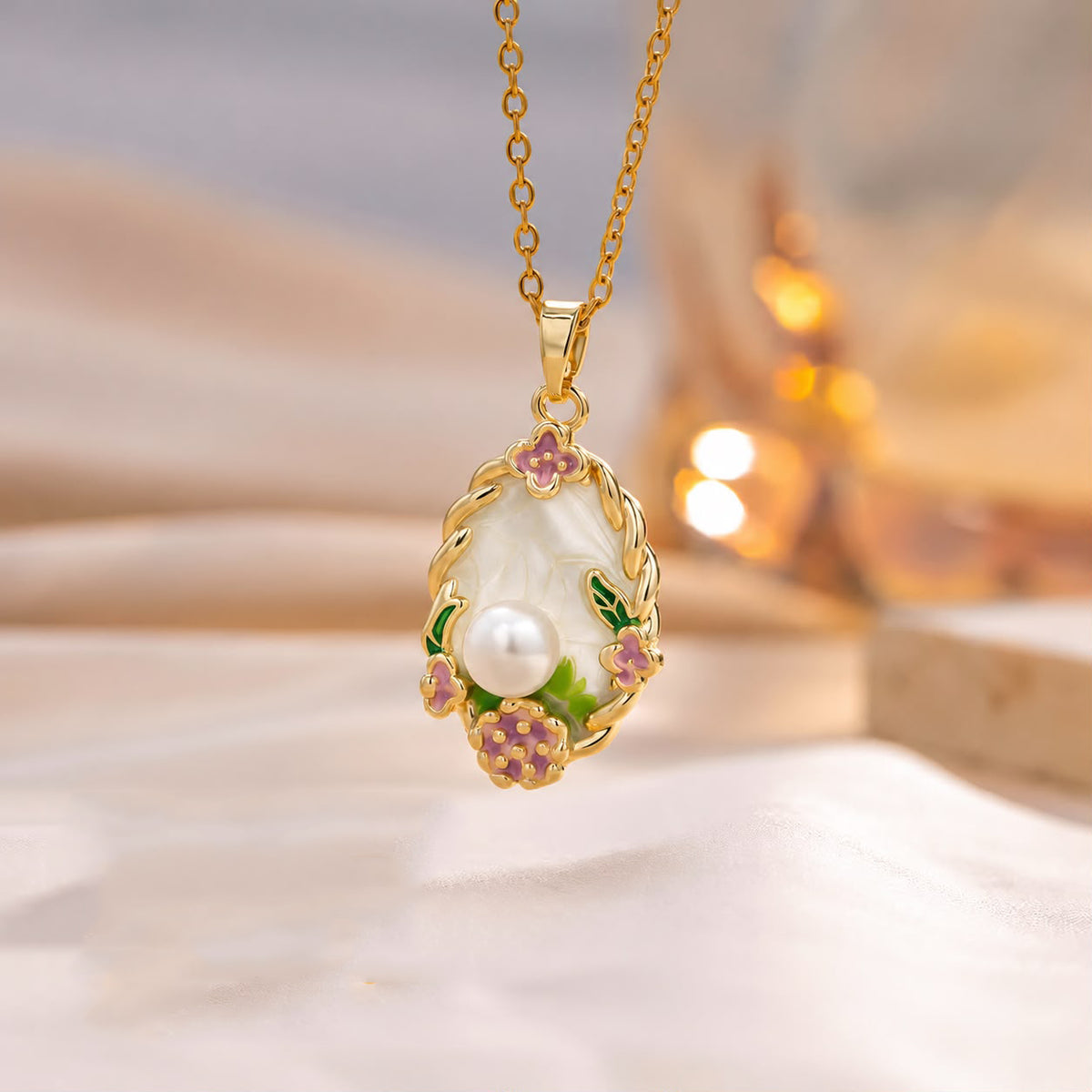 Blooming in Ombre Necklace For Women