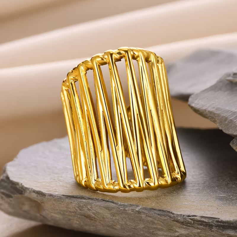 Imperia Gold Band Ring
