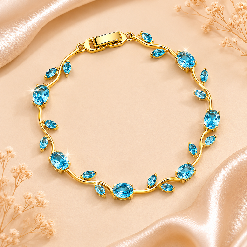 Elegant Tulip Flower Bracelet