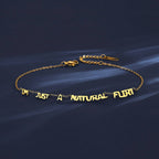 Bold Name Women Bracelet
