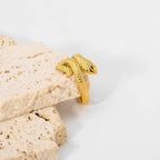 Small Stainless Snake Ring