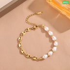 Charms Natural Pearl Bracelet
