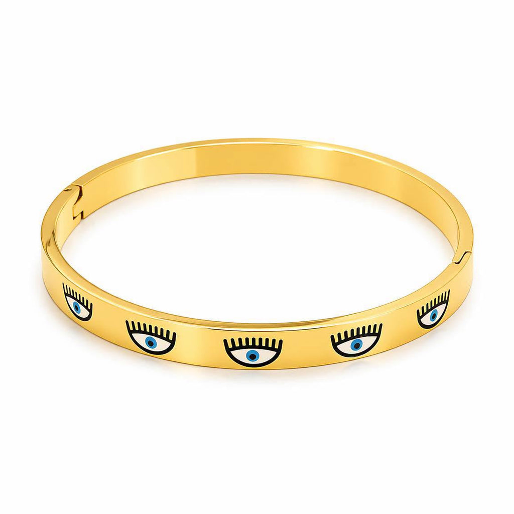 Jovie Evil Eye Bangle Bracelet