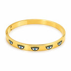 Jovie Evil Eye Bangle Bracelet