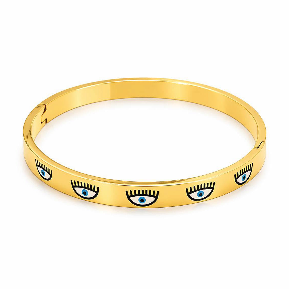 Jovie Evil Eye Bangle Bracelet