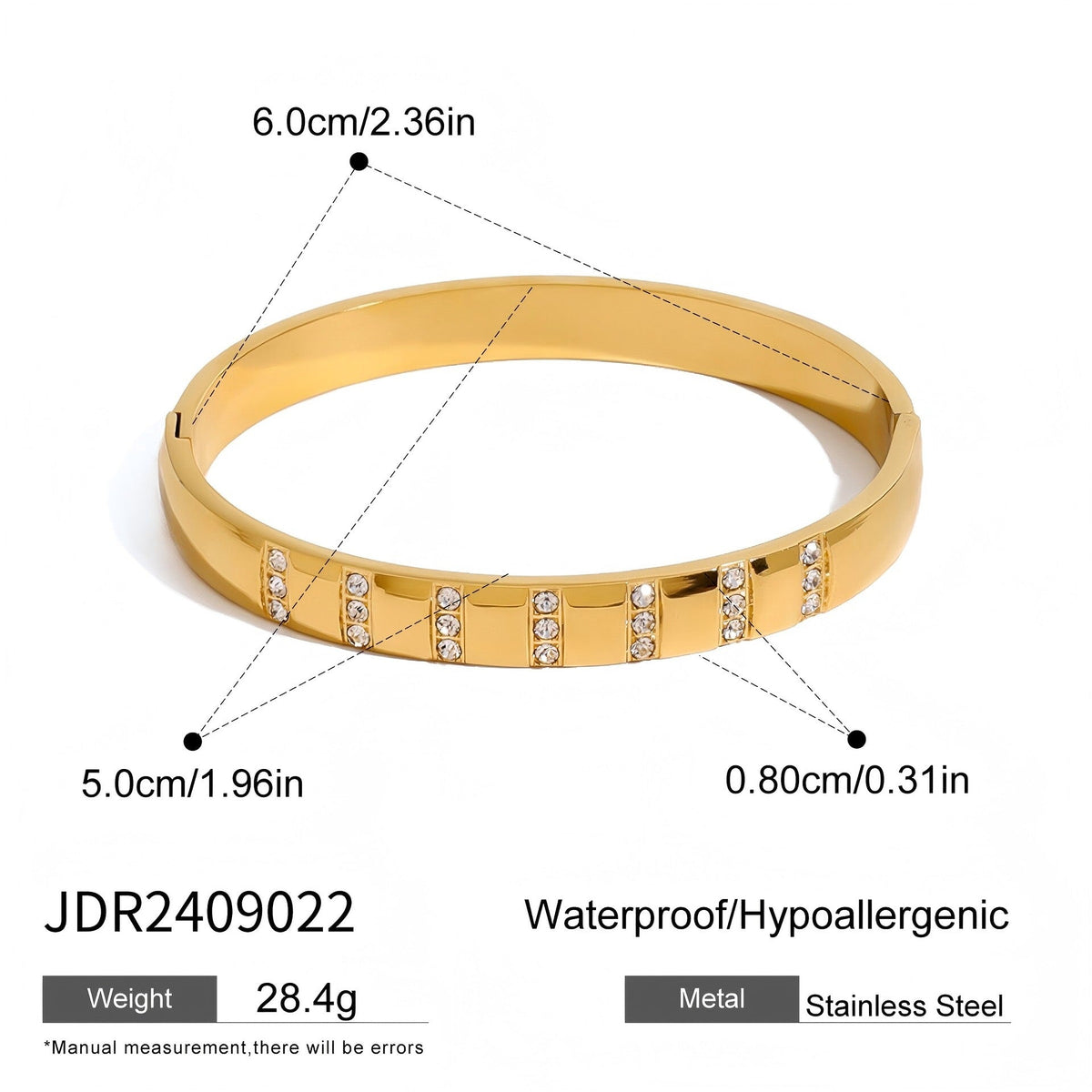 Layered Cubic Zirconia Bracelets