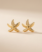 starfish stud earrings For Women
