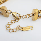 CZ Stones Snake Chain Bracelet