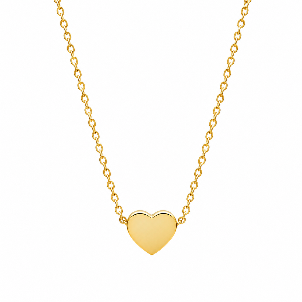 Tiny Charm Heart Necklace