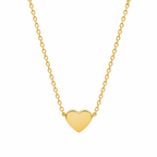 Tiny Charm Heart Necklace