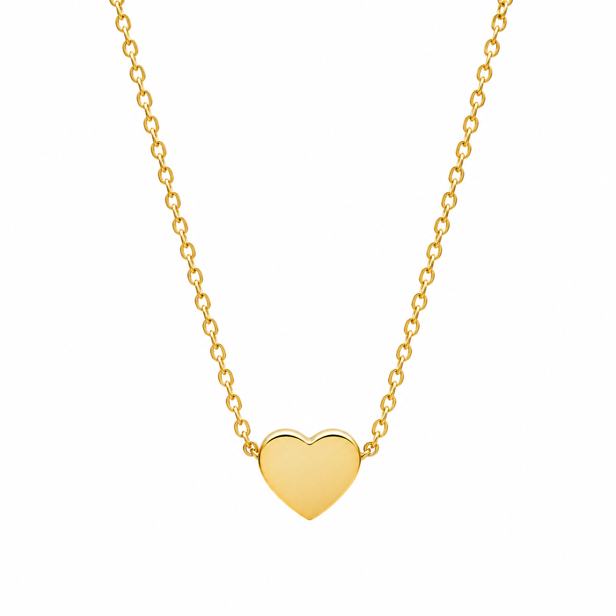 Tiny Charm Heart Necklace