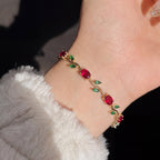 Elegant Tulip Flower Bracelet
