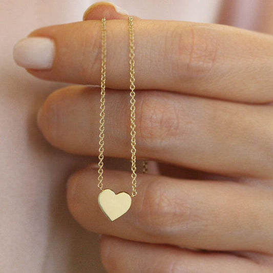Tiny Charm Heart Necklace