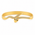 Rhinestone Snake Bracelet