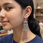 Kashmiri Heritage Chain Danglers