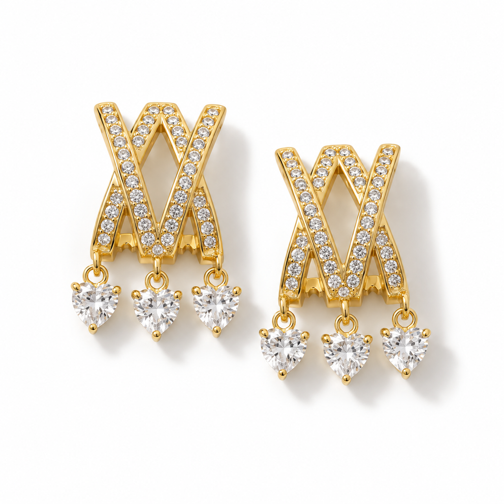 Love Link Zig Zag Heart