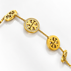 Stainless Steel Tory Burch Style Bracelet