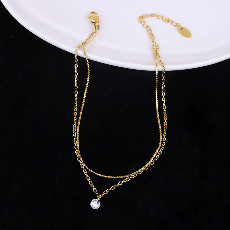 Double Layer Chain Jewelry Anklet For Women
