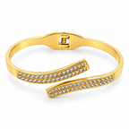 Studded Open Cuff Bracelet For Women