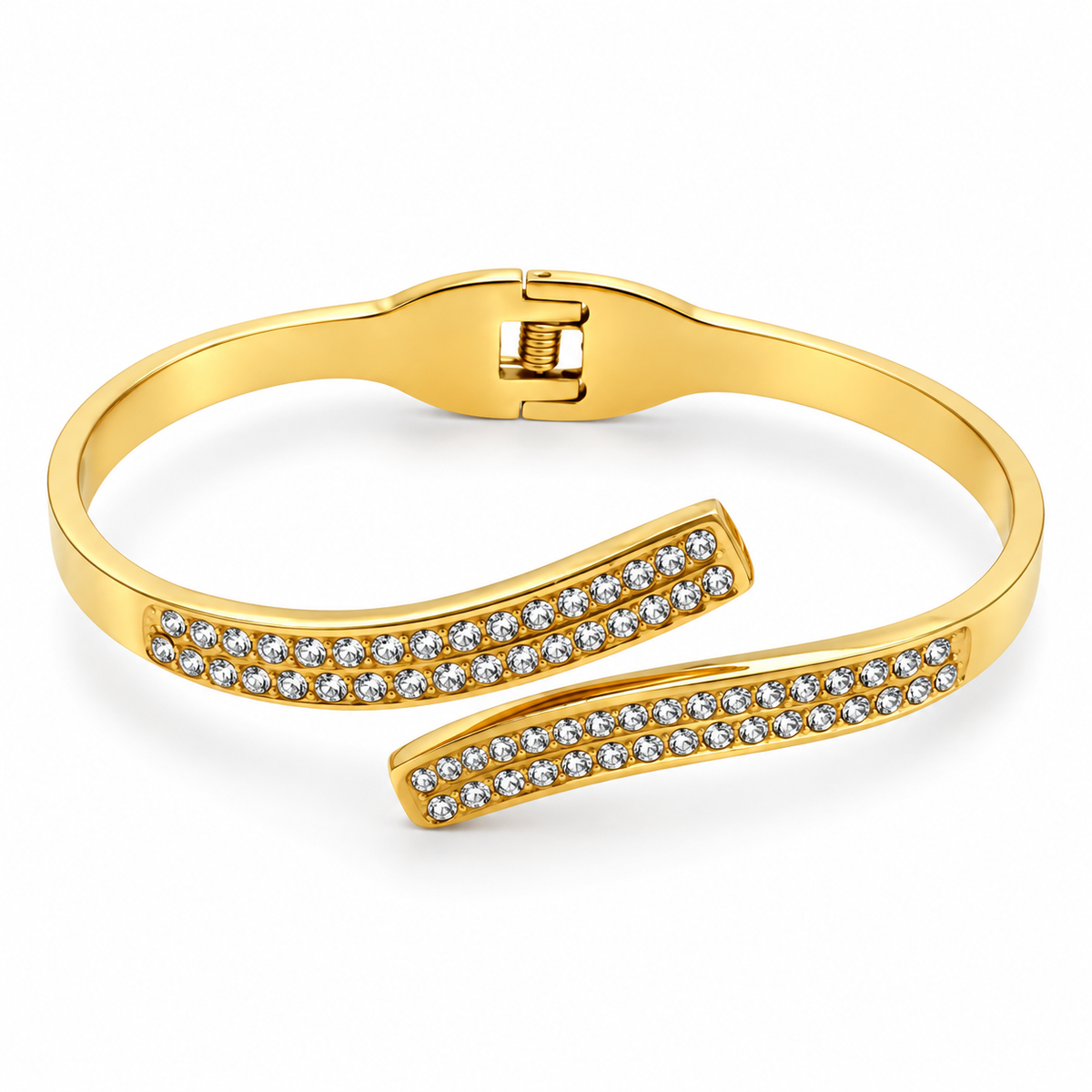 Studded Open Cuff Bracelet For Women