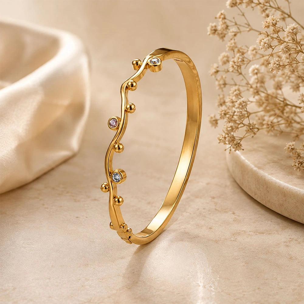 Dot Wave Bracelet For Women