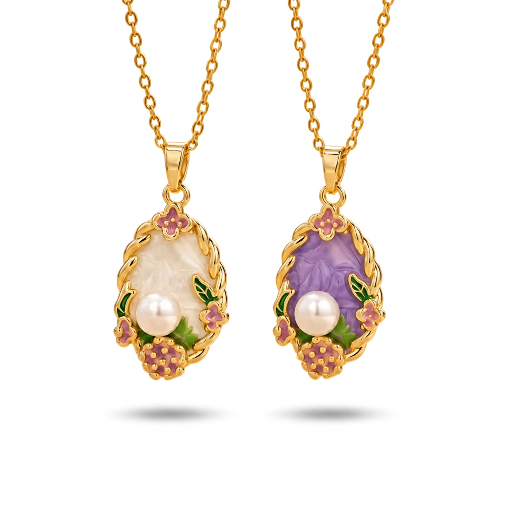 Blooming in Ombre Necklace For Women