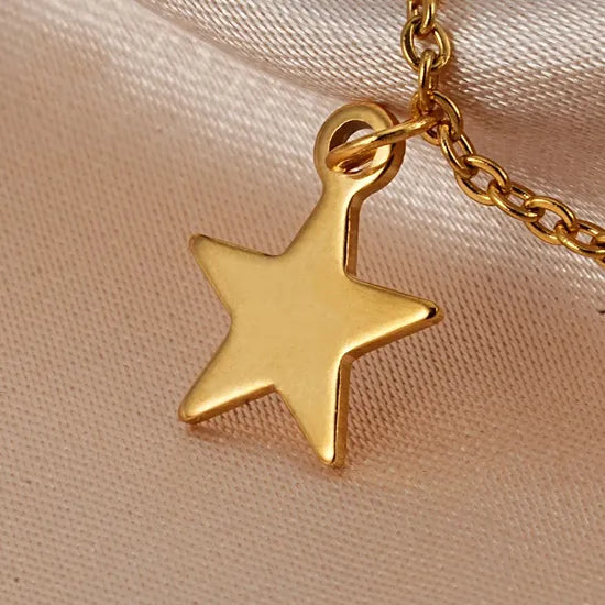 Danity Star Charm Dangle Anklet