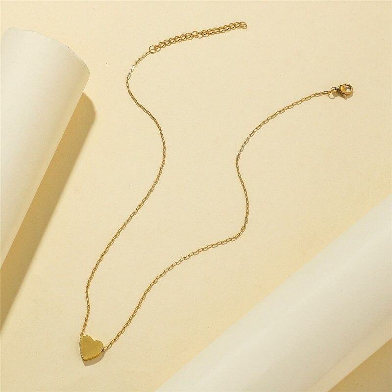 Tiny Charm Heart Necklace