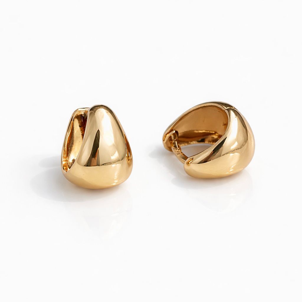 Water Droplets Earrings Featuring Stainless Steel Surgical Steel Ear Pins