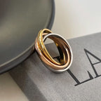 3 colours of gold Women Ring