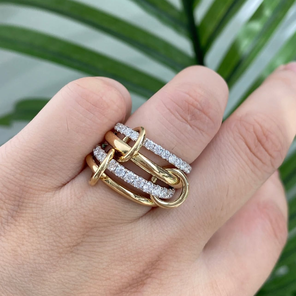 Diamond Multi-Link Rings