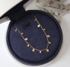 Steel Clavicle Chain Geometric Necklace