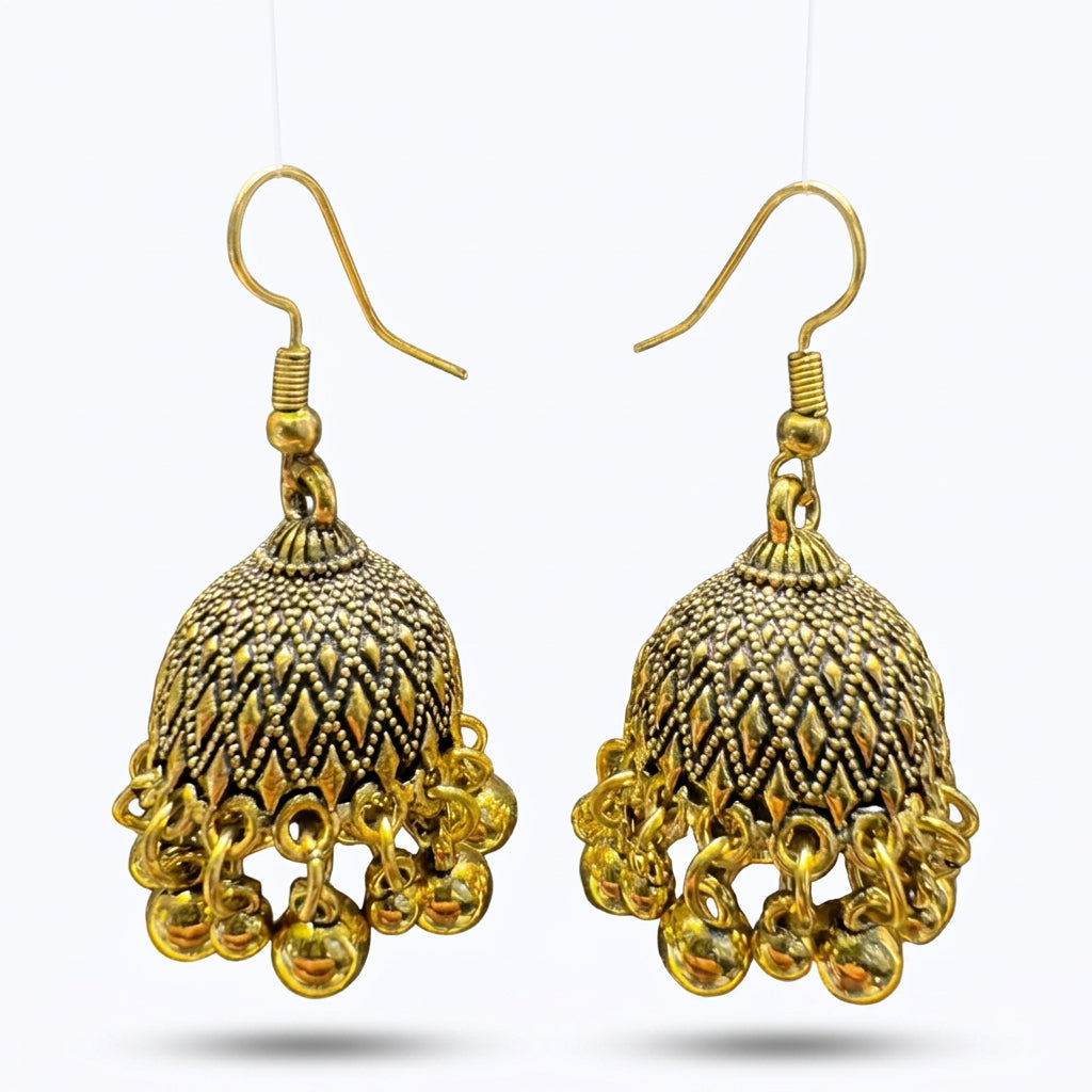 Gorgeous Unique Design Drop Jhumka For Women