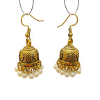 Antique-Style Golden Jhumka For Women