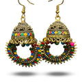 Traditional Ethnic Jhumka Hoop Earrings