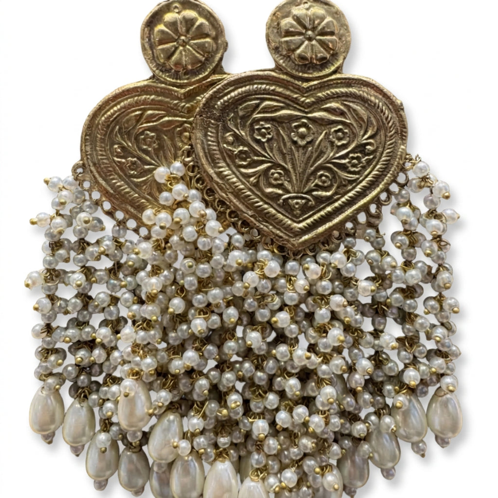 Kuchi-style traditional tribal jewelry