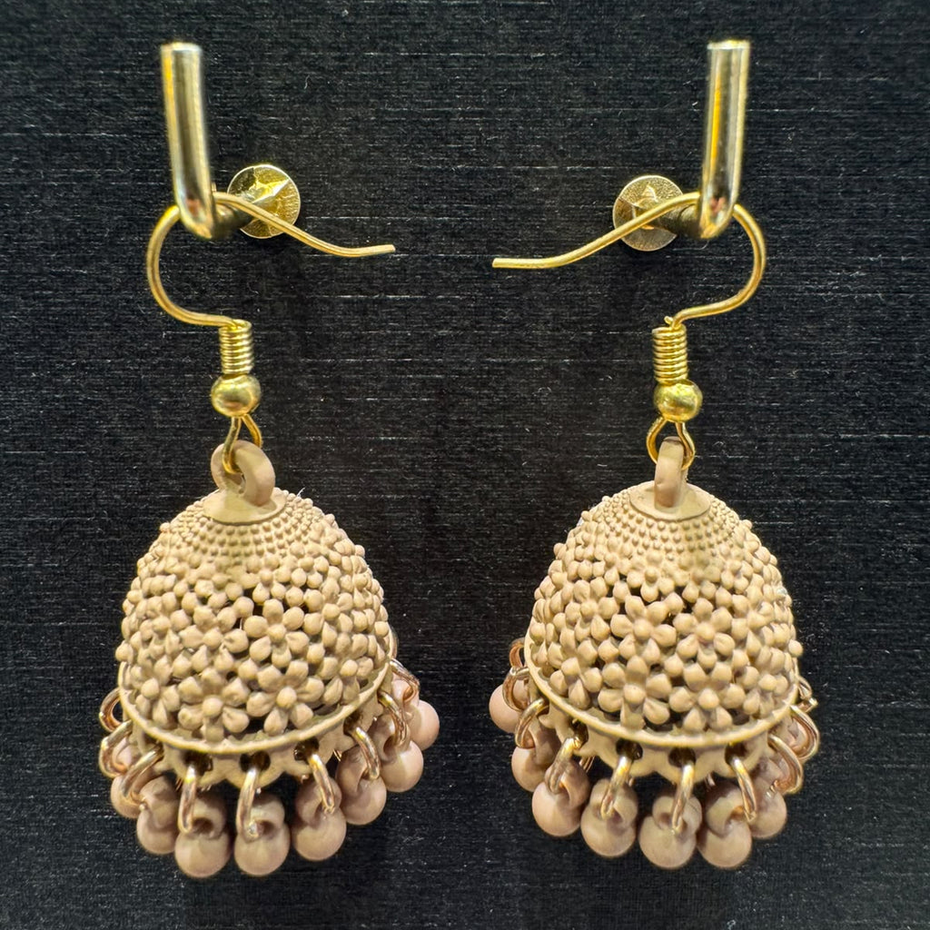 Minimalist Boho Terracotta Jhumka