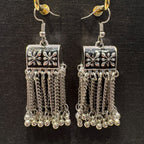 Kashmiri Heritage Chain Danglers