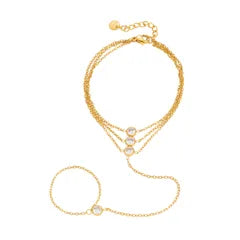 Round Stainless Steel Bracelets For Women