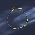 Bold Name Women Bracelet