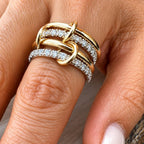 Diamond Multi-Link Rings