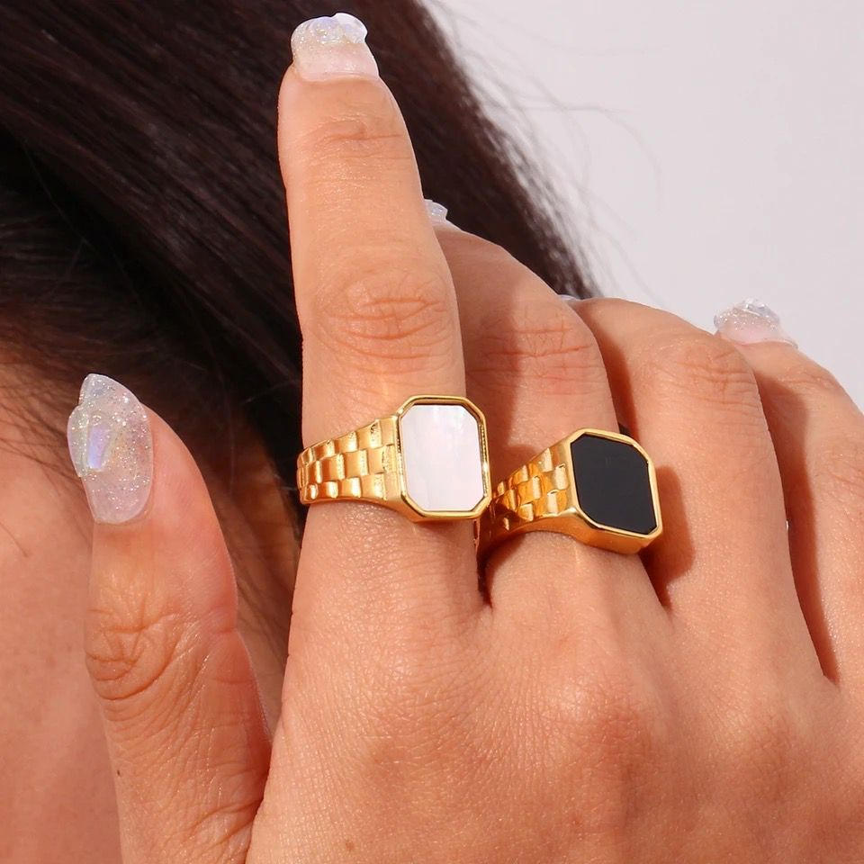 Boho Stone Ring - Unisex