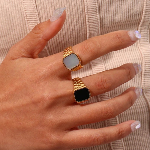 Boho Stone Ring - Unisex
