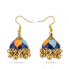 The Multan Blossom Meenakari Jhumkas