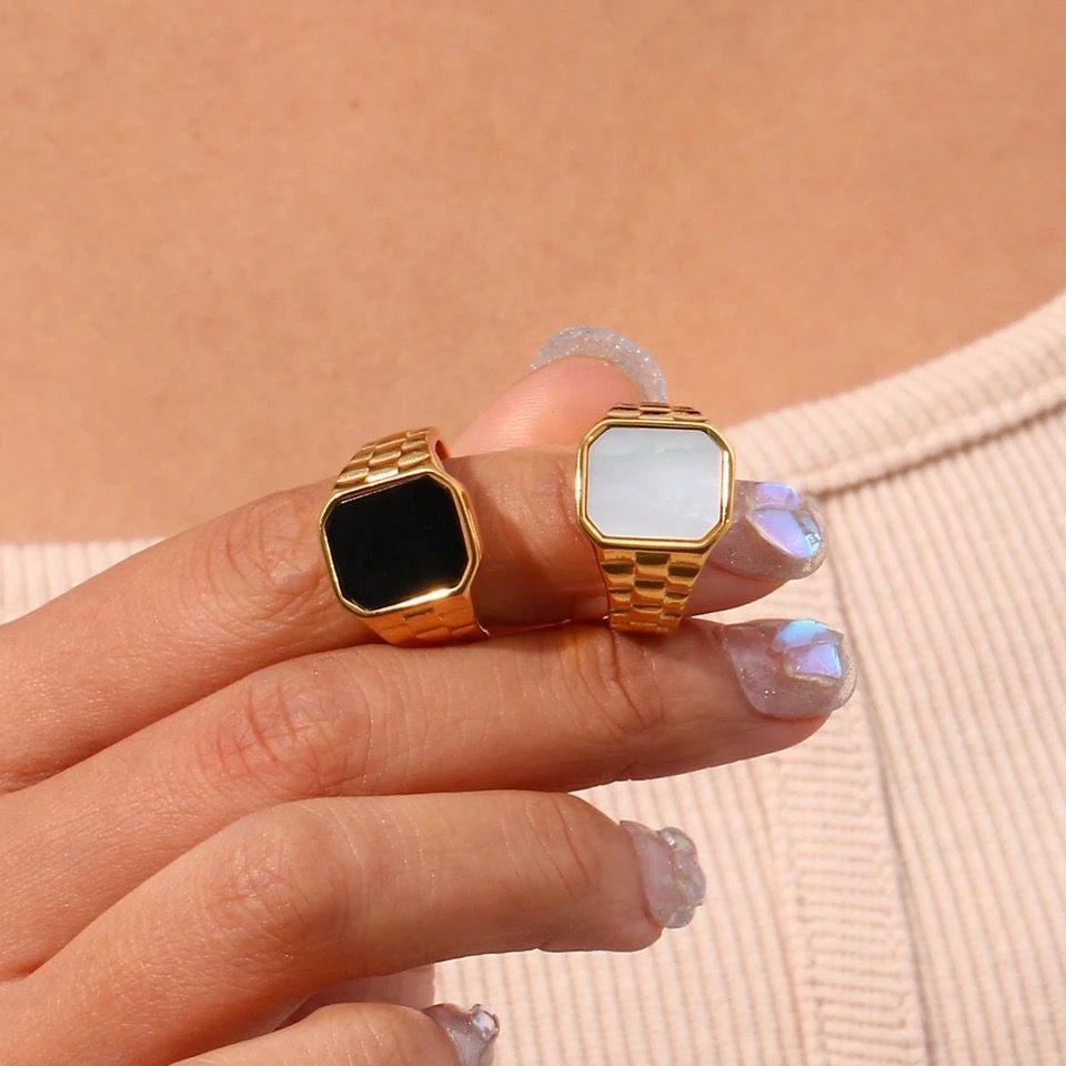 Boho Stone Ring - Unisex